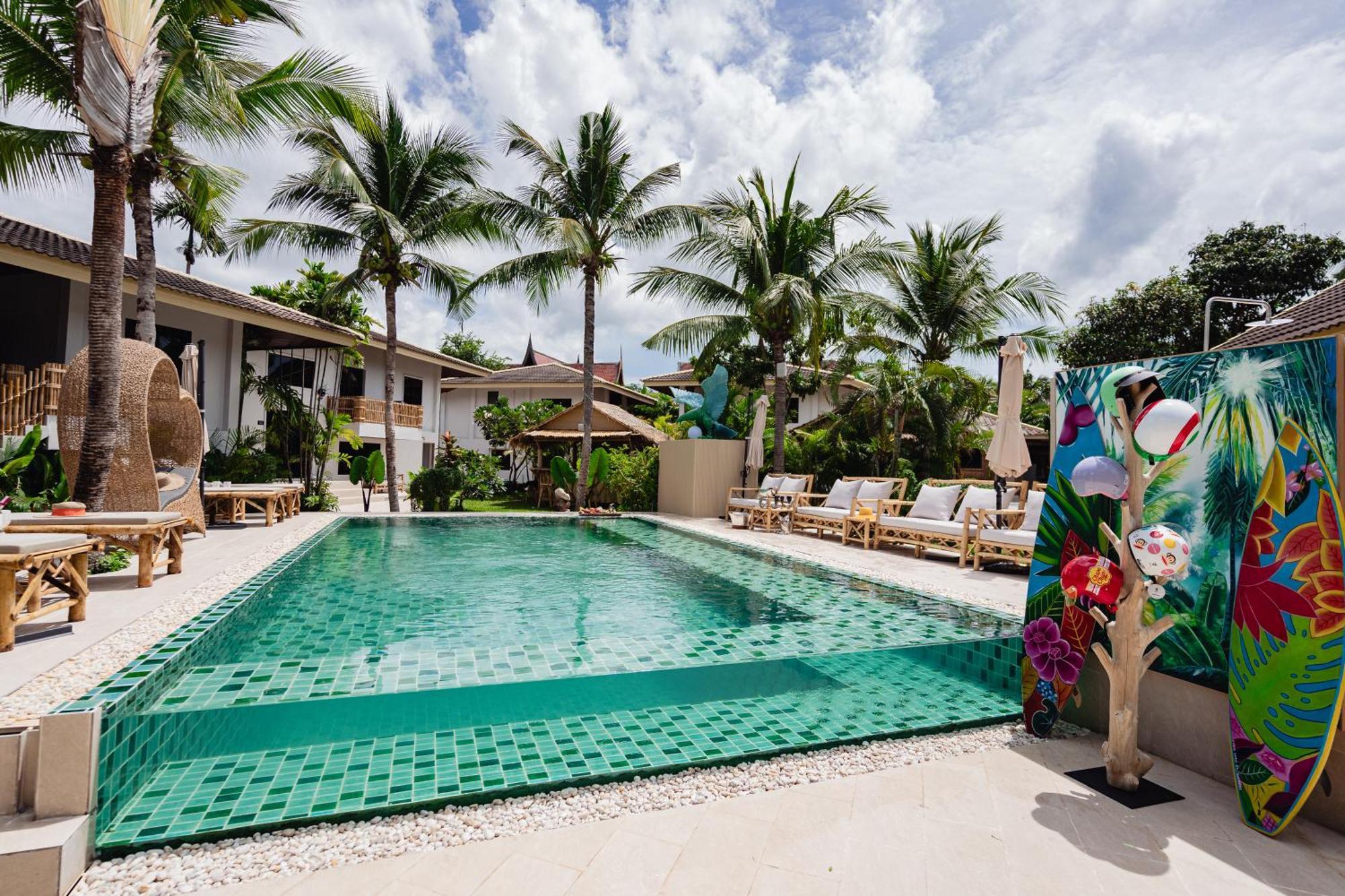 Tulum Villa Resort Amphoe Koksamui Buitenkant foto
